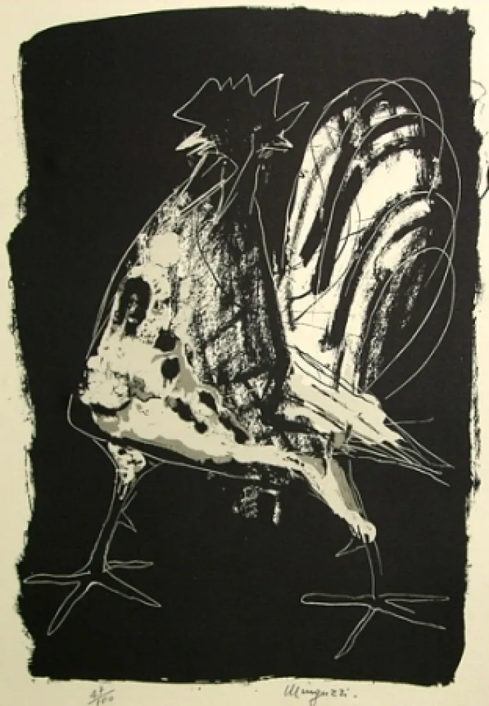 Иллюстрированная Книга Minguzzi - Luciano Minguzzi. Cinque litografie originali