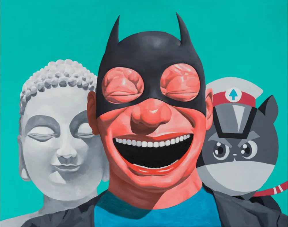 Сериграфия Minjun - The Three Musketeers