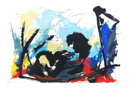 Офорт И Аквитанта Miotte - Alcibiade