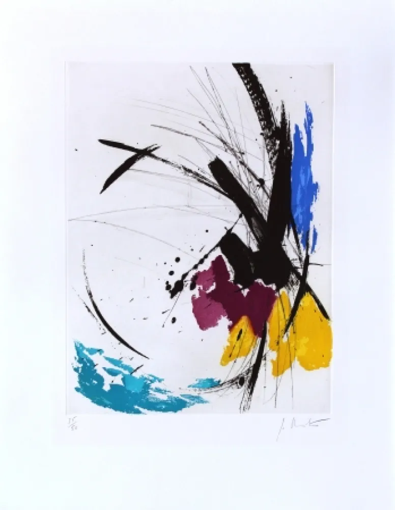 Офорт Miotte - Composition I I