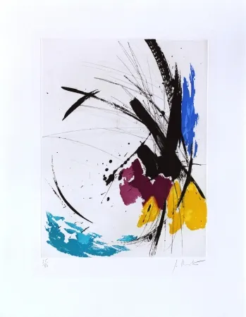 Офорт Miotte - Composition I I