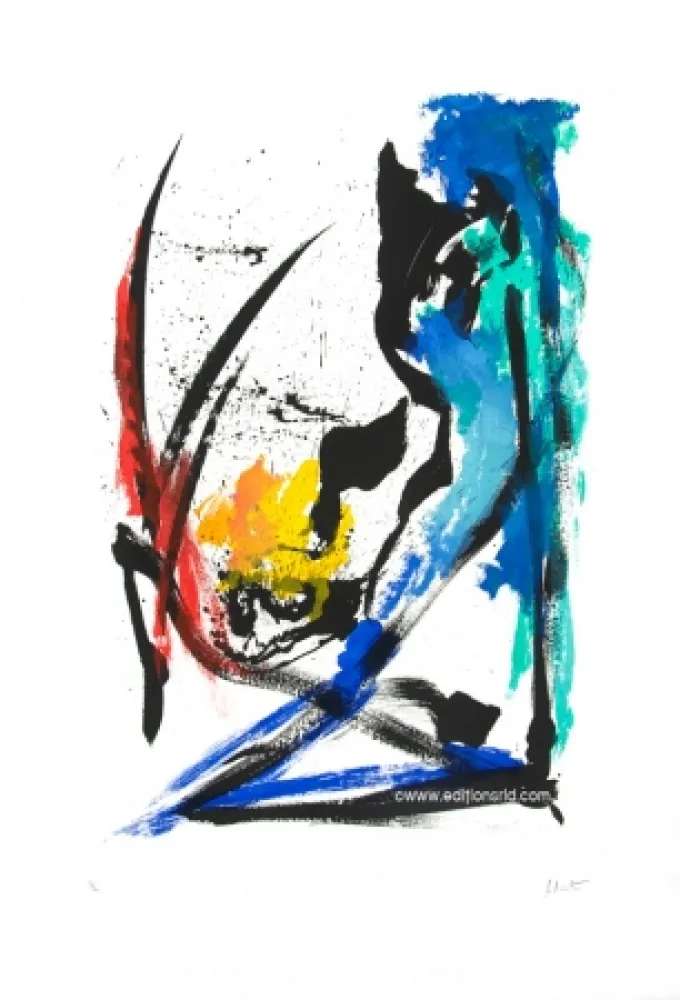 Офорт И Аквитанта Miotte - Élégie