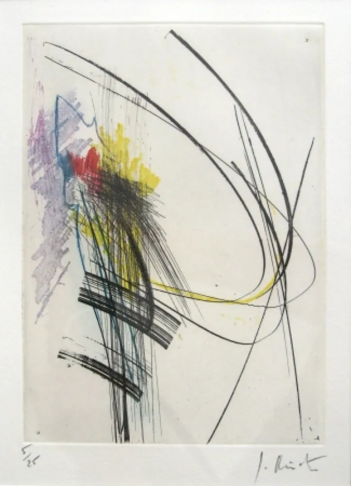 Офорт Miotte - État d'âme