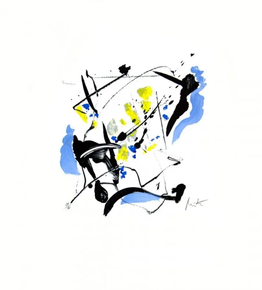 Литография Miotte - Mélopée 2