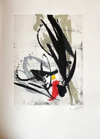 Офорт Miotte - Près des murs