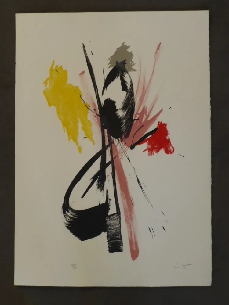 Литография Miotte - Sans titre 