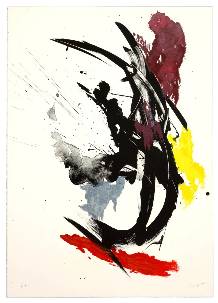 Литография Miotte - Sans titre