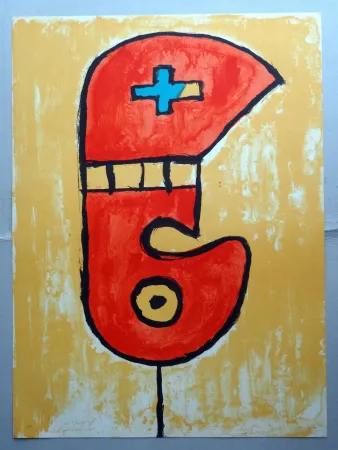 Литография Mira - Avant Lettre Barcelona 