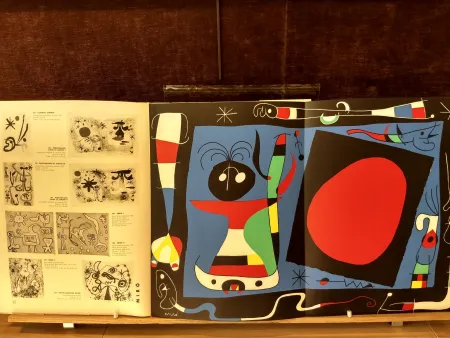 Иллюстрированная Книга Miró - 10 ans edition
