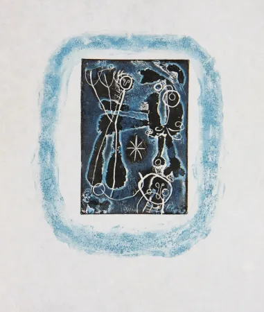 Гравюра Miró - Anti-Platon (D. 316)