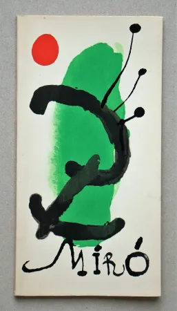 Иллюстрированная Книга Miró - Bois gravés pour un poème de Paul Eluard