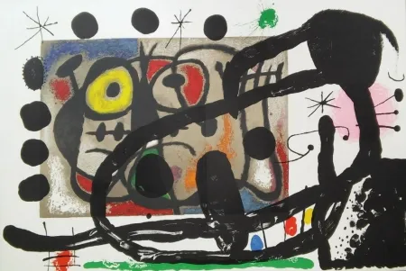 Литография Miró - Cartons 
