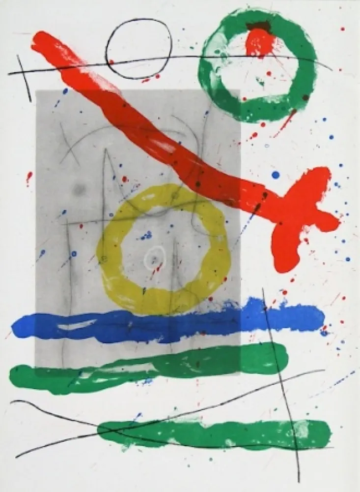 Литография Miró - Cartons pg.22