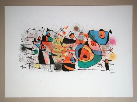 Литография Miró - Céramiques