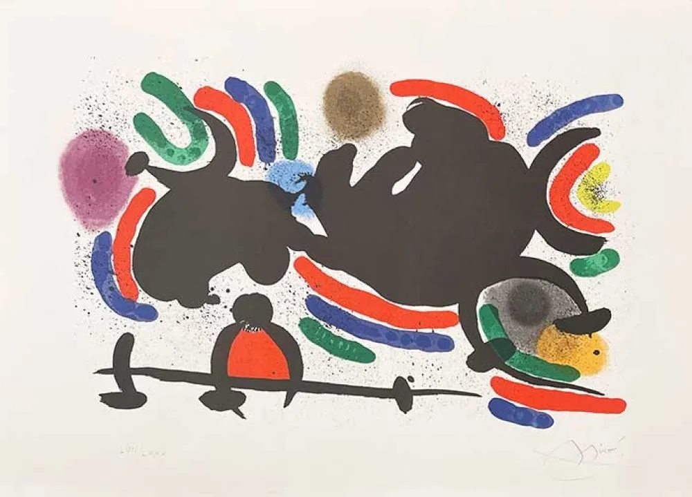Литография Miró - Composition