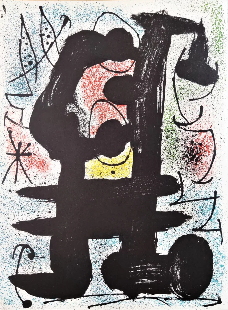 Литография Miró - Composition