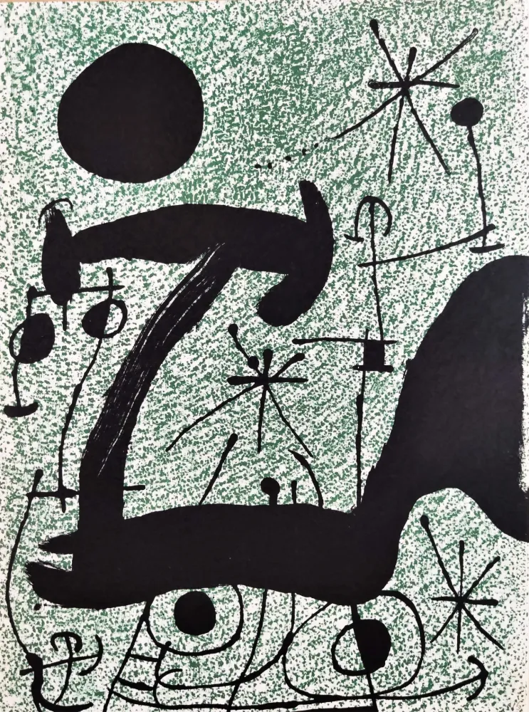 Литография Miró - Composition