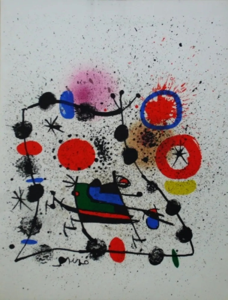 Литография Miró - Composition