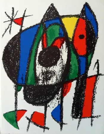 Литография Miró - Composition