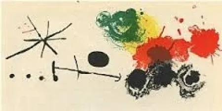 Литография Miró - Composition