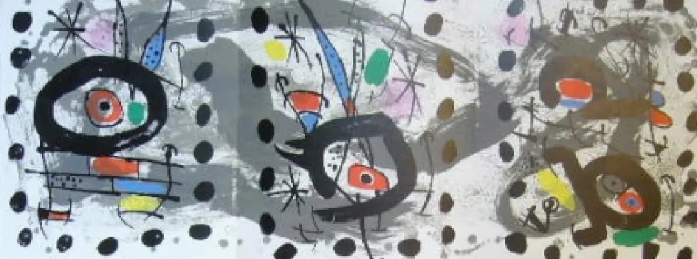 Литография Miró - Composition