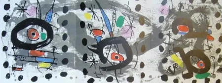 Литография Miró - Composition