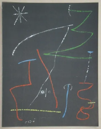 Трафарет Miró - Composition