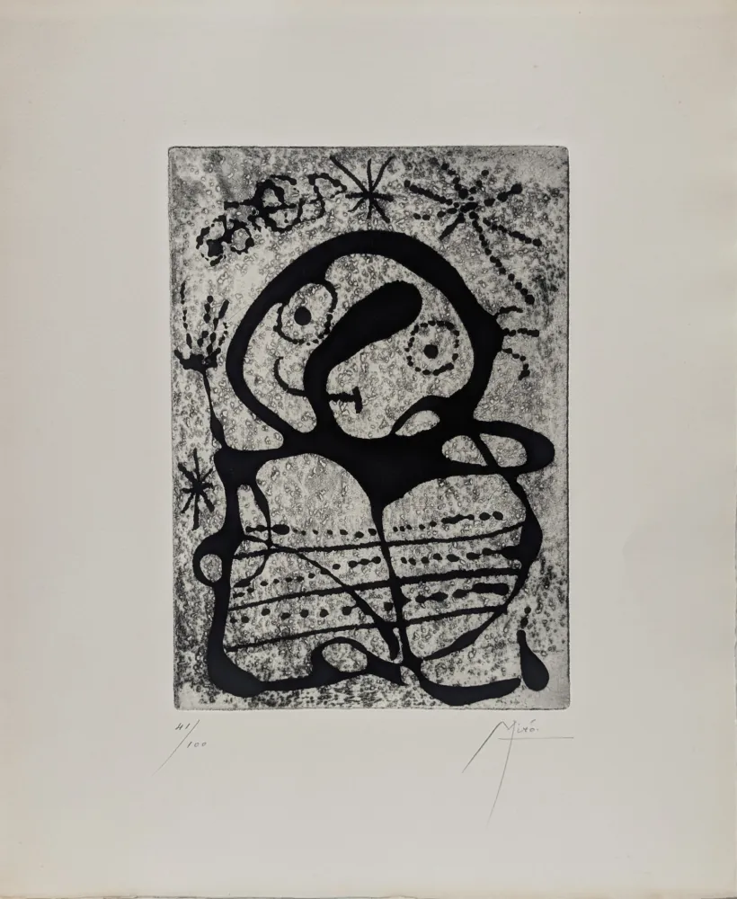 Офорт Miró - Constellations 