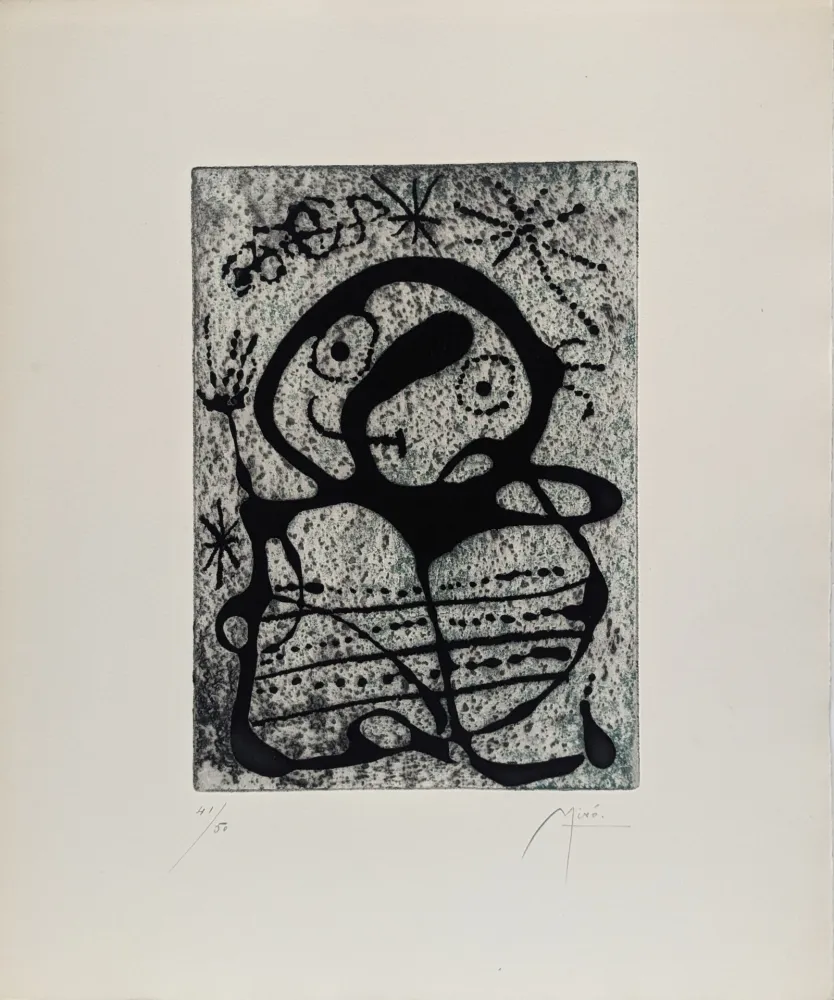 Литография Miró - Constellations 