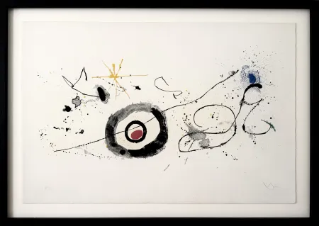 Литография Miró - Crossing the Mirror