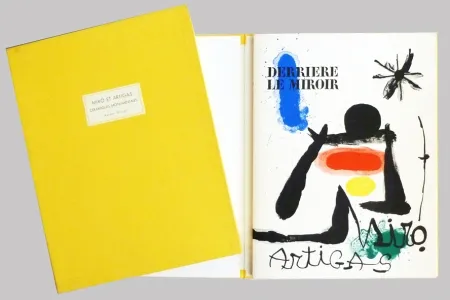 Иллюстрированная Книга Miró - Derrière le miroir 139 140