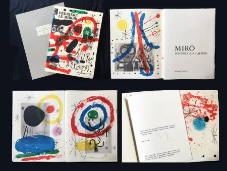 Иллюстрированная Книга Miró - DERRIÈRE LE MIROIR N° 151-152. MIRO, CARTONS. Mai 1965. DE LUXE SIGNÉ (1965)