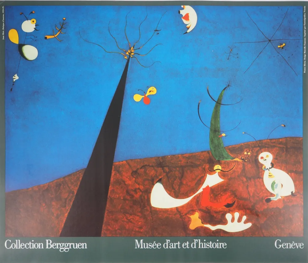 Иллюстрированная Книга Miró - Dialogue d'insectes surréalistes