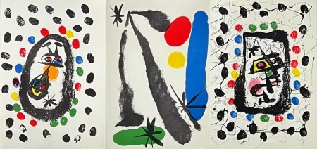 Литография Miró - Dibujos y Litografias From Papeles de Son Armadans in the Collection of Juan de Juanes 