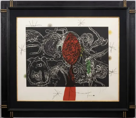 Офорт И Аквитанта Miró - Espriu - Miró II