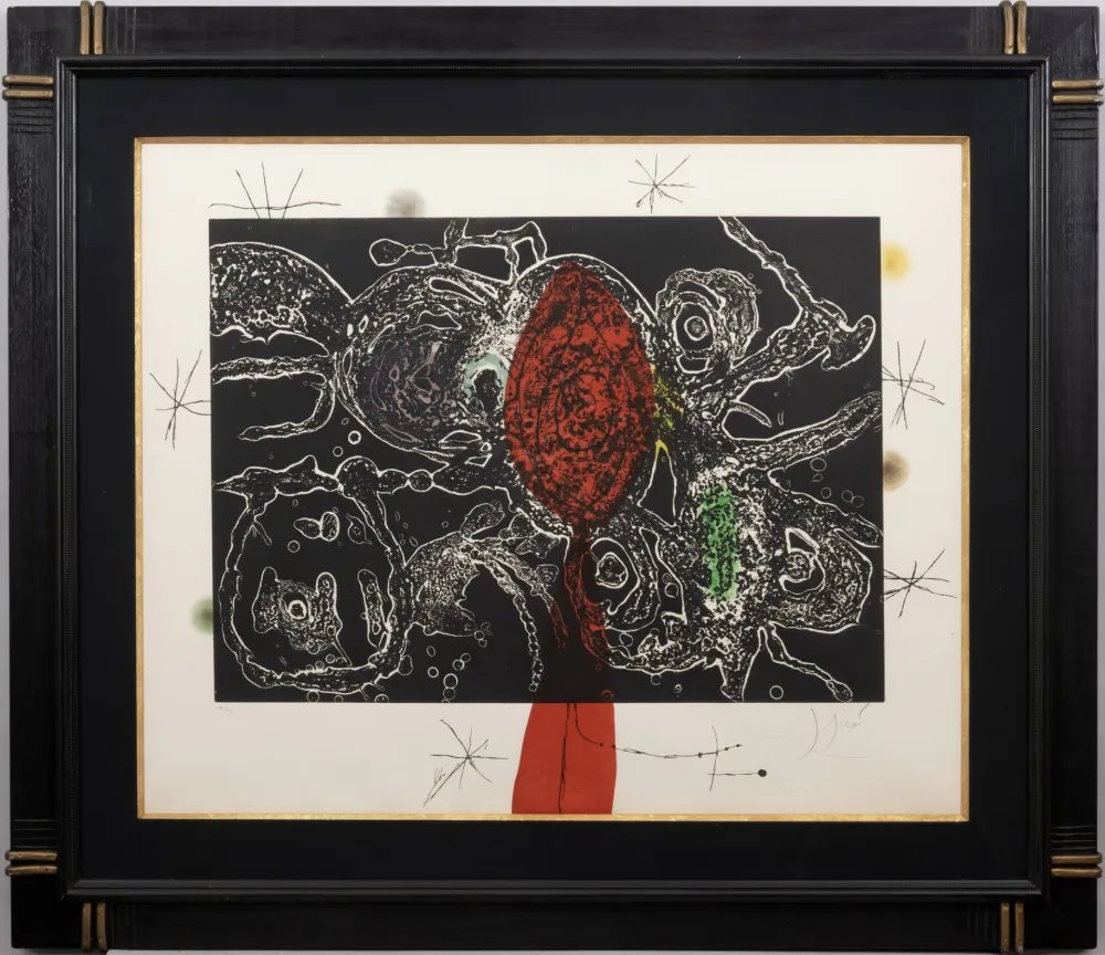 Офорт И Аквитанта Miró - Espriu - Miró II