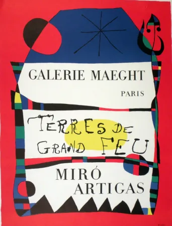 Литография Miró - Exposition 