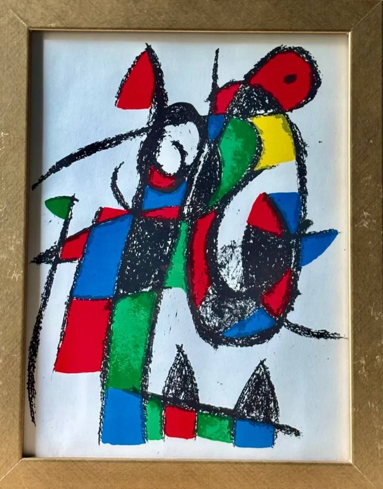 Литография Miró - Figure 1038