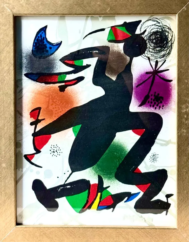 Литография Miró - Figure 1116