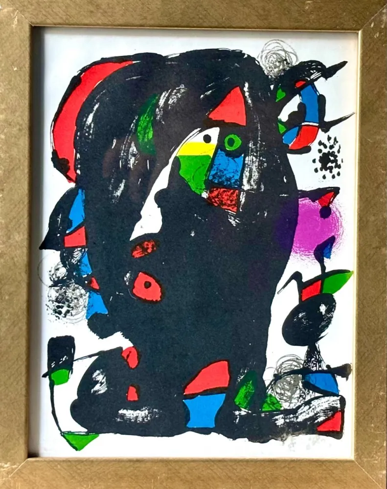 Литография Miró - Figure 1259