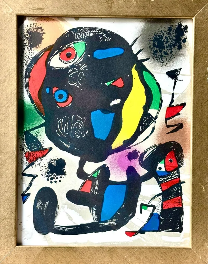 Литография Miró - Figure 1260
