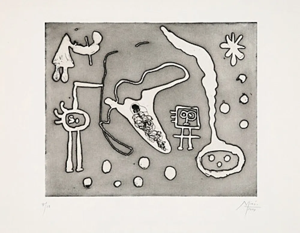Офорт И Аквитанта Miró - From 