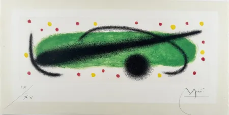 Офорт Miró - Fusées