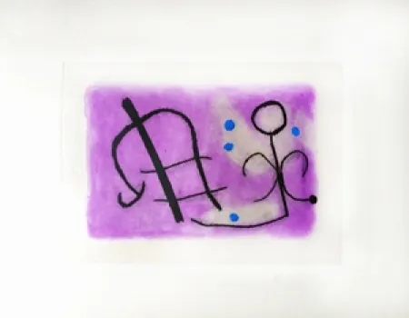 Гравюра Miró - Fusées