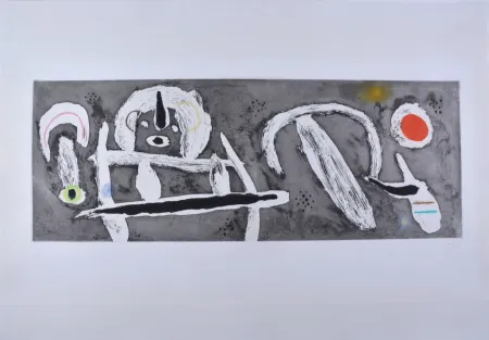 Офорт И Аквитанта Miró - Grand Vent 