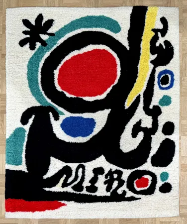 Многоэкземплярное Произведение Miró - Joan Miró (1893–1983) - Fondation Maeght - Shaggy rug, made of pure virgin wool