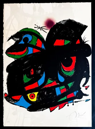 Литография Miró - Joan Miró (1893–1983) - FUNDACIÓ JOAN MIRÓ - Color lithograph on paper - 1976