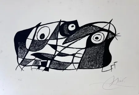 Литография Miró - Joan Miró. Fotoscop 