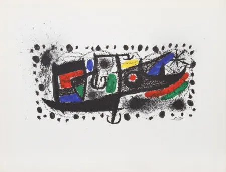 Литография Miró - Joan Miro und Katalonien