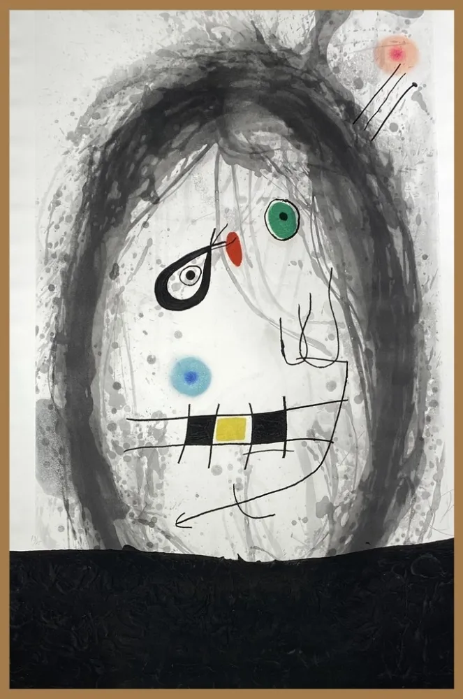 Карборунд Miró - “L’ Exile Noir”